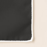 Chiffon Scarf<br><div class="desc">This chiffon scarf is shown in a lovely solid colour of black with a white thread edging.
Customise this item or buy as is.</div>