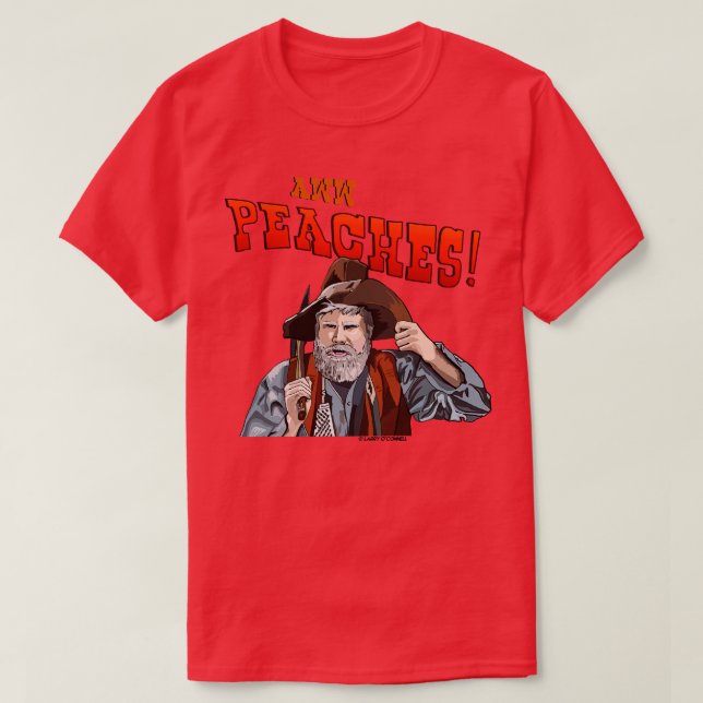 Chiggins Aww Peaches T-Shirt (Design Front)