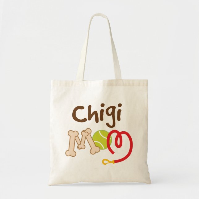 Chigi Dog Breed Mum Gift Tote Bag (Front)