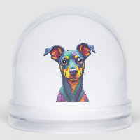 Chihuahua  Abstract Painting  Colour  Cute Dog (1)