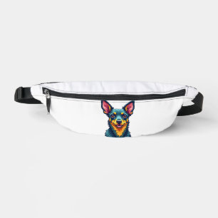 Chihuahua  Abstract Painting  Colour  Cute Dog (2) Bum Bags