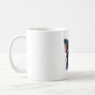 Chihuahua Abstract Painting Colour Cute Dog Coffee Mug
