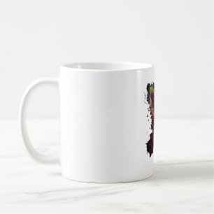 Chihuahua Abstract Painting Colour Cute Dog Coffee Mug