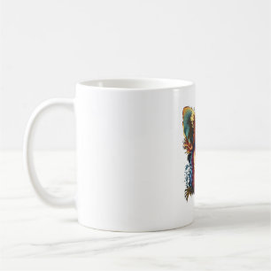 Chihuahua Abstract Painting Colour Cute Dog Coffee Mug