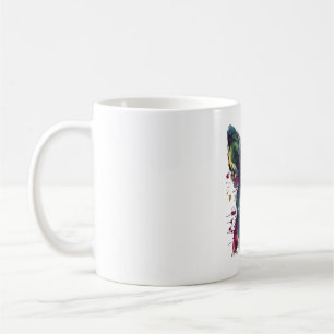 Chihuahua Abstract Painting Colour Cute Dog Coffee Mug