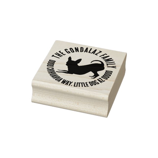 Chihuahua address stamp (Stamp)