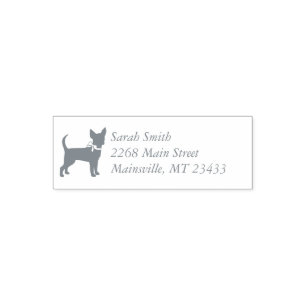 Chihuahua Baby Shower Self-inking Stamp