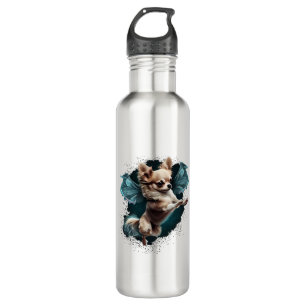 Chihuahua Ballerina Ballet Dance Dancing 710 Ml Water Bottle
