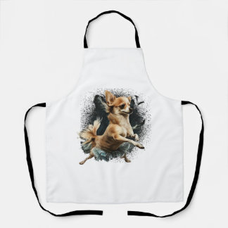 Chihuahua Ballerina Ballet Dance Dancing Apron
