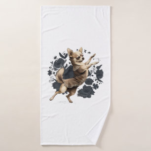 Chihuahua  Ballerina  Ballet  Dance  Dancing     Bath Towel