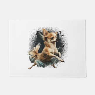 Chihuahua Ballerina Ballet Dance Dancing Doormat