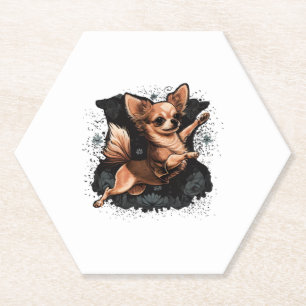 Chihuahua  Ballerina  Ballet  Dance  Dancing  Paper Coaster