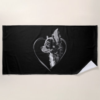 Chihuahua      beach towel