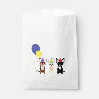 Chihuahua Birthday Party Favour Bag