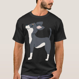 Chihuahua Black White T-Shirt