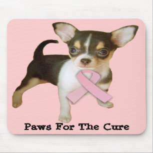 Chihuahua Breast Cancer Mousepad