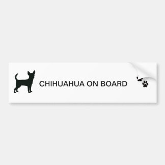 CHIHUAHUA BUMPER STICKER