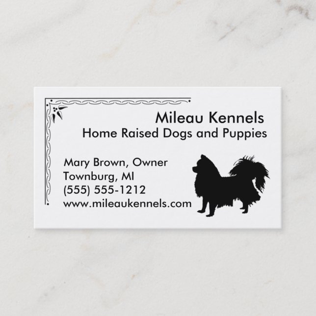 Chihuahua Business Card (Front)