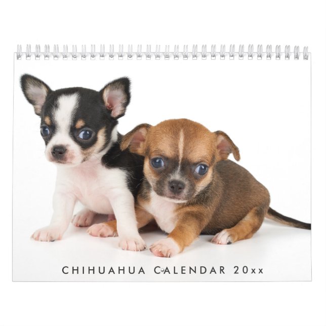 Chihuahua Calendar 2026 Add Your Photos (Cover)