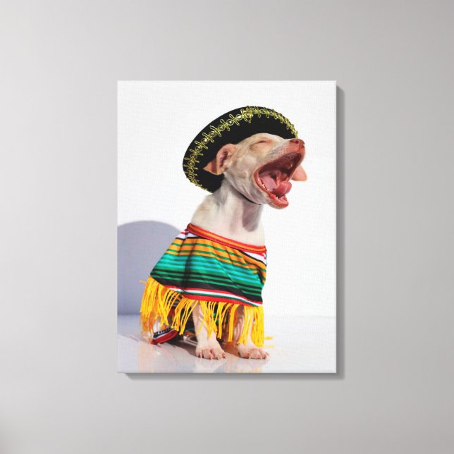 Chihuahua Canvas Print (Front)