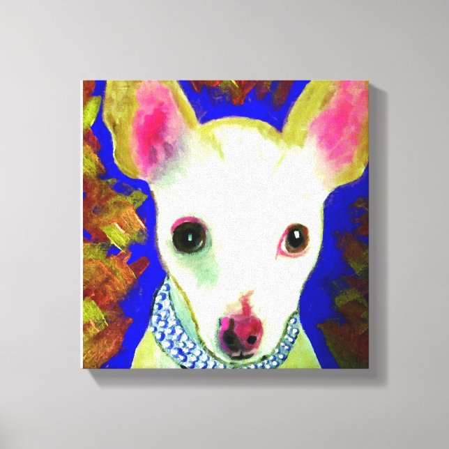Chihuahua Canvas Print (Front)