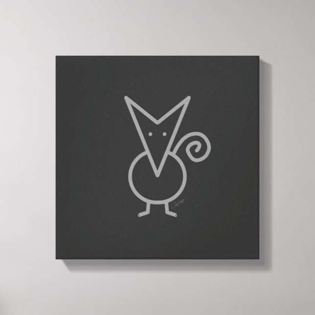 Chihuahua Canvas Print (Front)