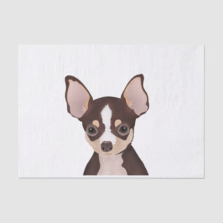 Chihuahua cartoon tissue paper