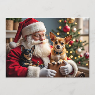 Chihuahua Christmas Card