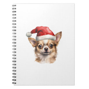 Chihuahua Christmas Dog Notebook