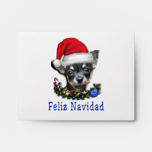 Chihuahua Christmas Envelope