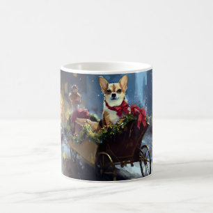 chihuahua Christmas Festive Season Coffee Mug