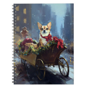 chihuahua Christmas Festive Season Notebook