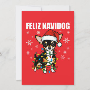 Chihuahua Christmas Holiday Card