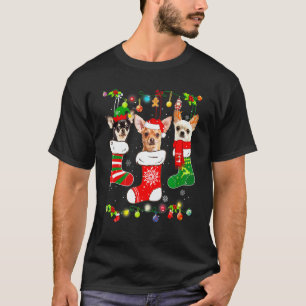 Chihuahua Christmas Lights Xmas Dog T-Shirt