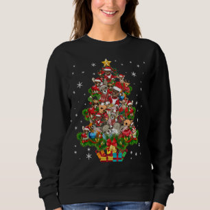 Chihuahua Christmas Tree Sweatshirt