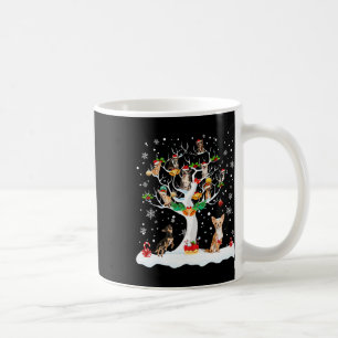 Chihuahua Christmas Xmas Tree Dog Lover Men Women  Coffee Mug