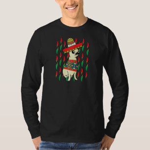 Chihuahua Cinco De Mayo Cute Dog Sombrero Mexican T-Shirt