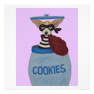 Chihuahua Cookie Thief Photo Print