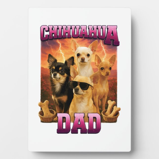 Chihuahua Copy Copy Copy Plaque (Front)