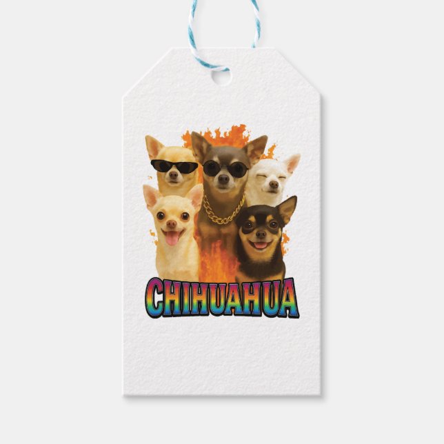 Chihuahua Copy Gift Tags (Front)