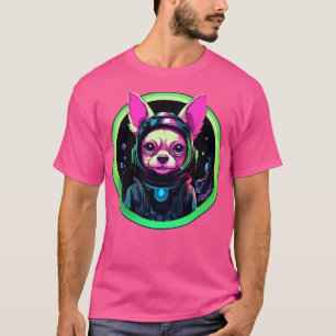 Chihuahua Cosmic Space Dogs Galaxy Astronaut T-Shirt