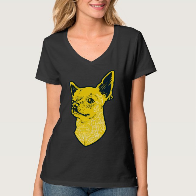 Chihuahua Crazy T-Shirt (Front)