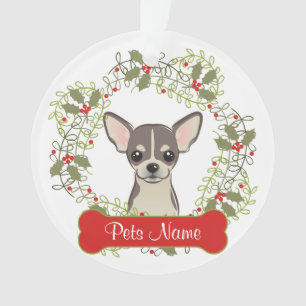 Chihuahua Customisable Ornament