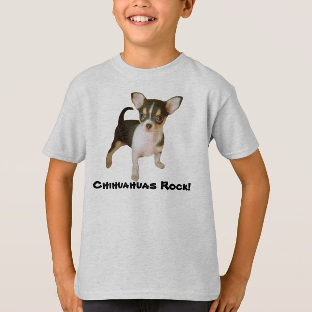 Chihuahua Cutie Kids Unisex T-Shirt (Front)