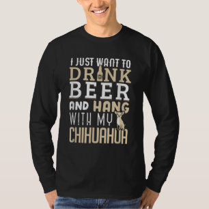 Chihuahua Dad Funny Father's Day Dog Lover Gift Be T-Shirt