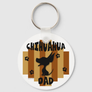 Chihuahua Dad Keychain