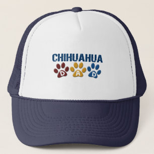 CHIHUAHUA Dad Paw Print 1 Trucker Hat