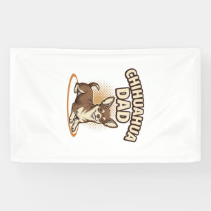 Chihuahua Dad Vintage Engraving Dog Lover Design_1 Banner