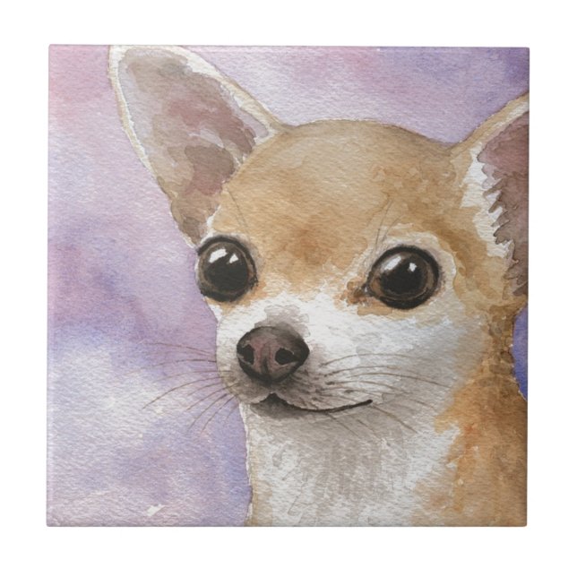 Chihuahua Dog 95 Tile (Front)