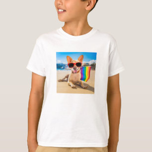 Chihuahua Dog at the Beach T-Shirt
